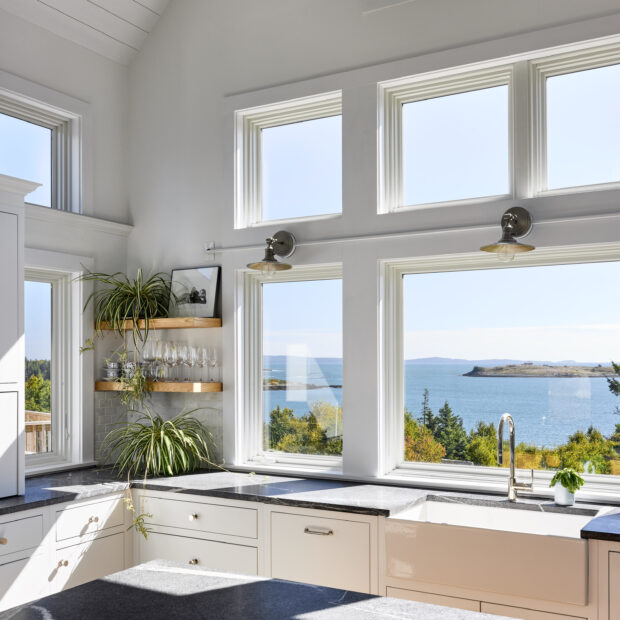 Coastal Kitchen Addition in Vinalhaven, Maine