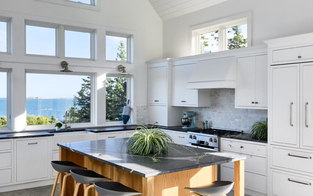 Coastal Kitchen Addition in Vinalhaven, Maine