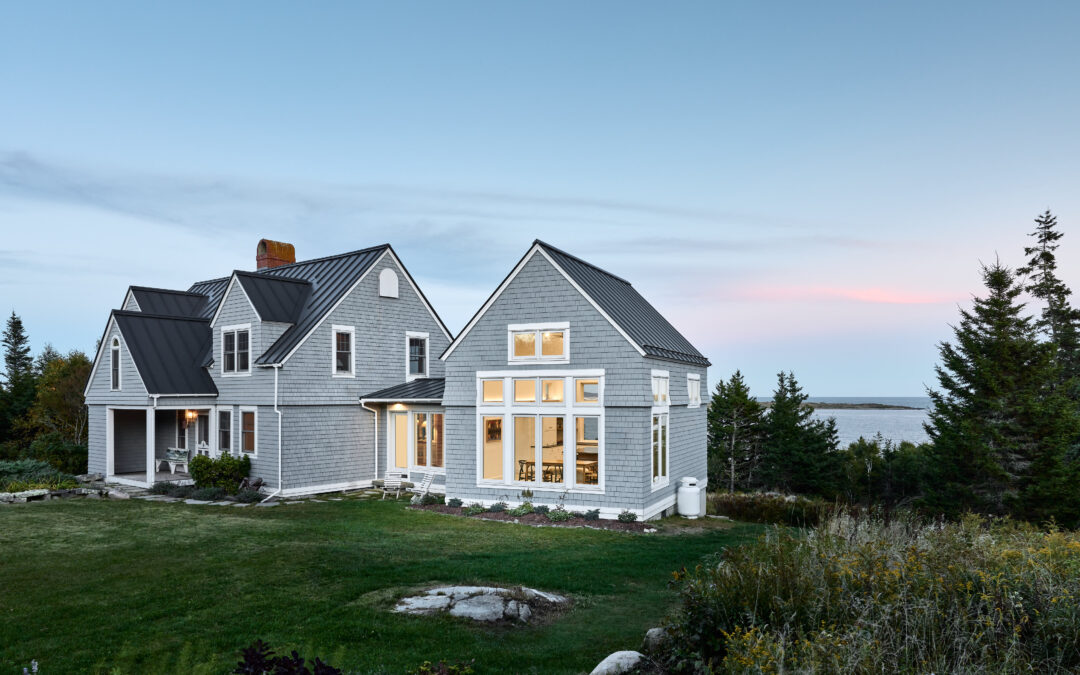 Coastal Kitchen Addition in Vinalhaven, Maine