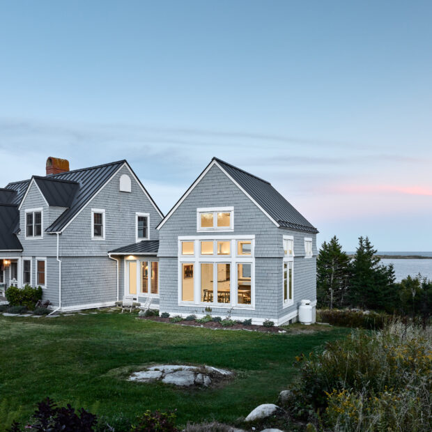 Coastal Kitchen Addition in Vinalhaven, Maine