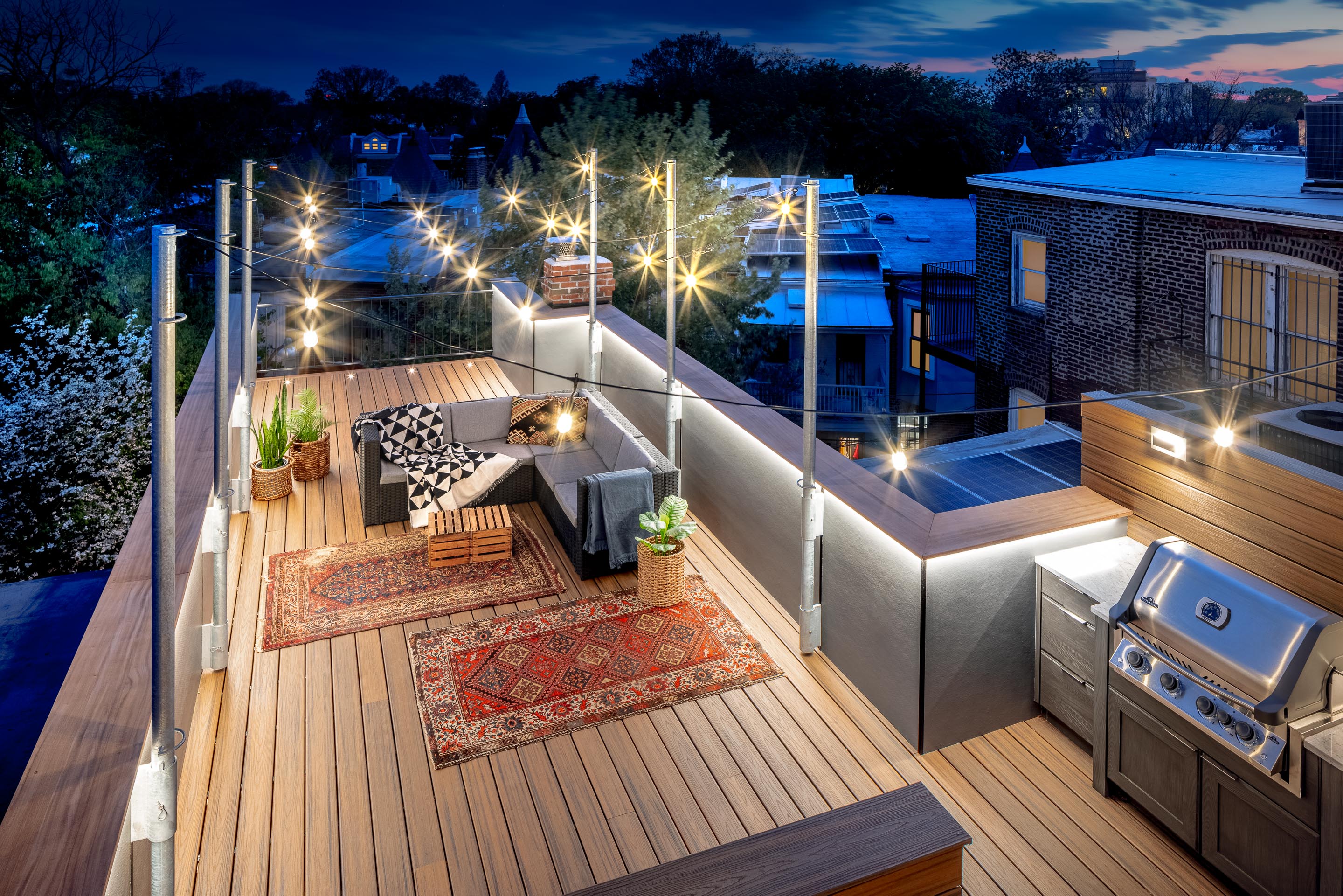 Modern Roof Deck Addition in Capitol Hill, Washington, DC Four